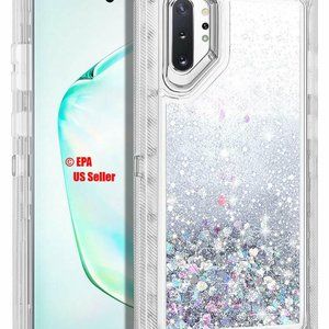 Samsung Galaxy Note 10+ Plus Glitter Clear Case